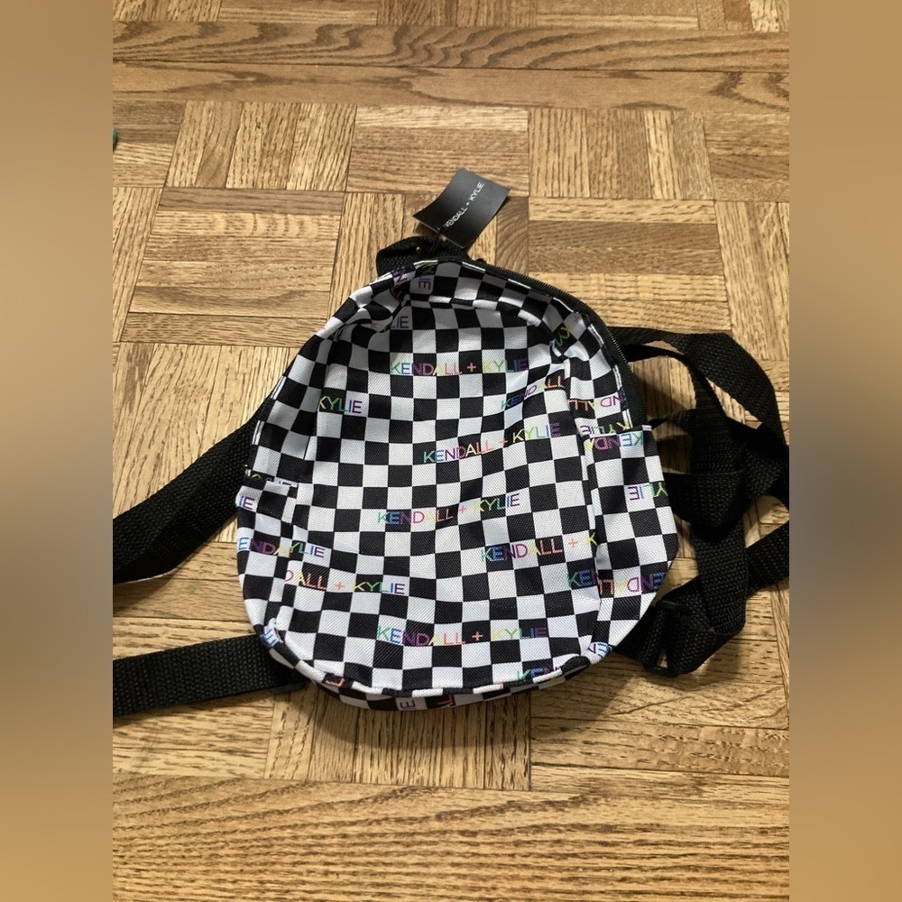 Kendall + Kylie Checkered Mini Backpack.NWT. Super cute for any fan! Brand new